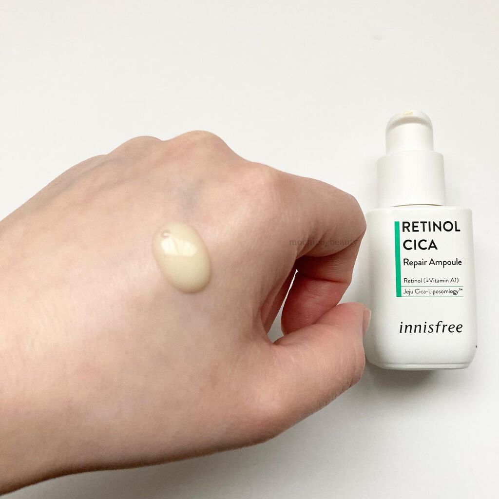レチノール シカ リペア セラム/innisfree/美容液を使ったクチコミ(3枚目)