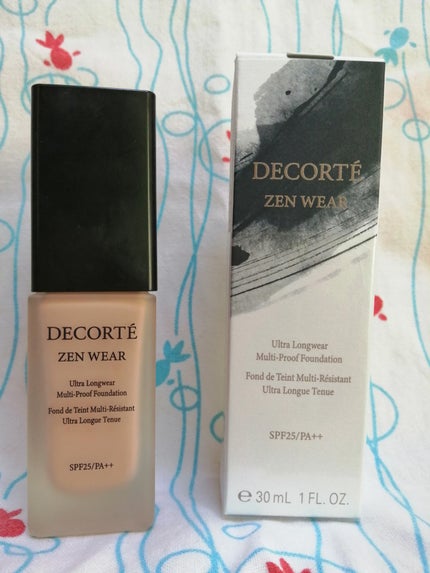ゼン ウェア フルイド/DECORTÉ/リキッドファンデーションを使ったクチコミ(1枚目)