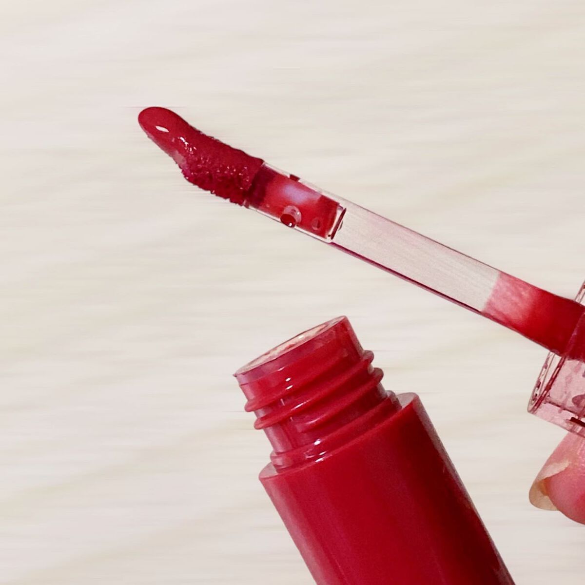 リールタトゥーグラスティント /MERYTHOD/リップティントを使ったクチコミ(2枚目)