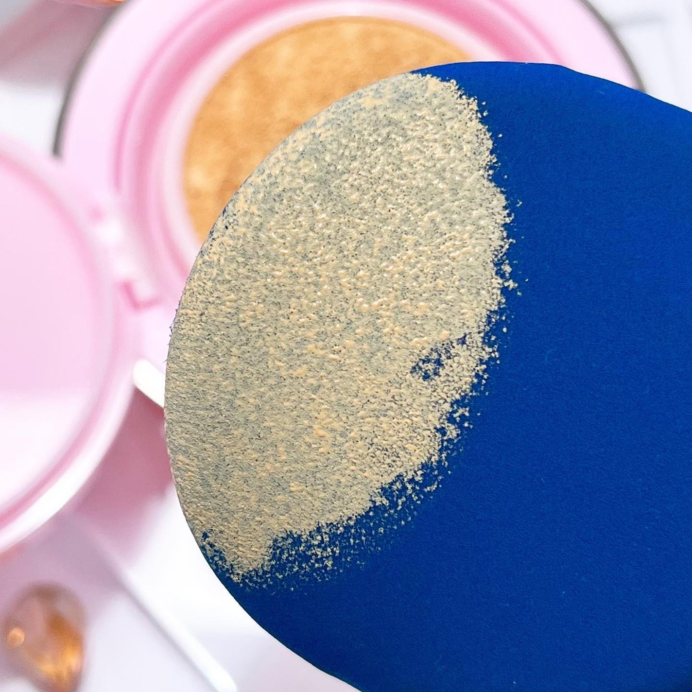 ピンクティーツリーカバークッション/APLIN/クッションファンデーションを使ったクチコミ(5枚目)