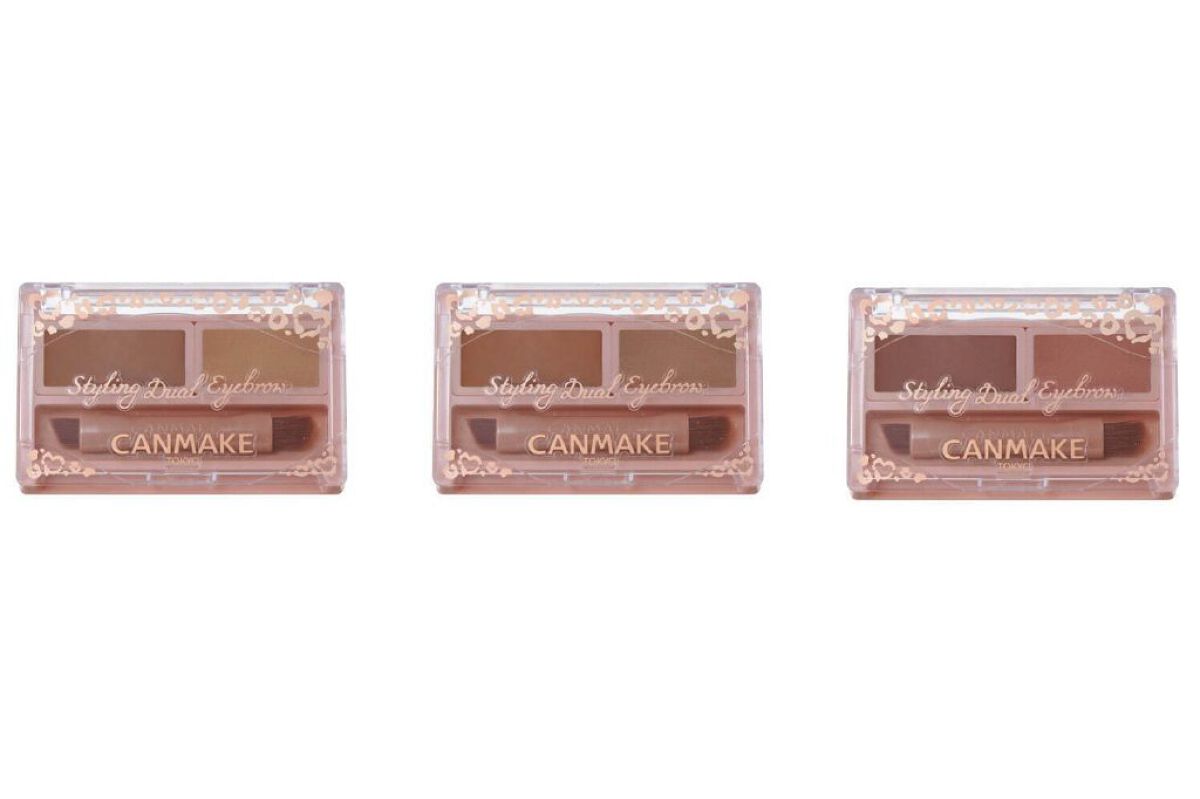 スタイリングデュアルアイブロウ/キャンメイク/アイブロウを使ったクチコミ（3枚目）