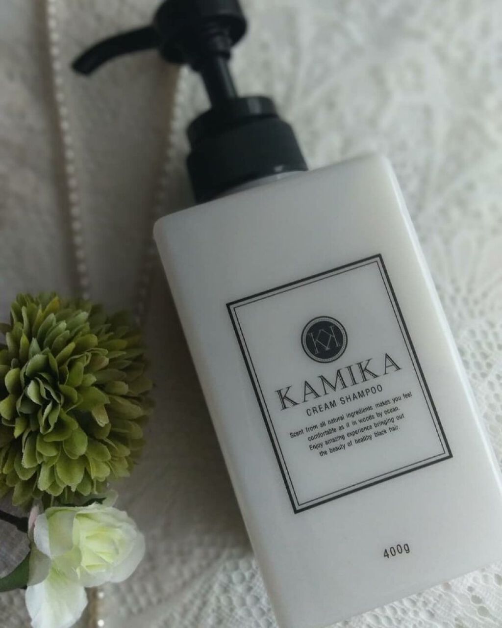 黒髪クリームシャンプー/KAMIKA/シャンプー・コンディショナーを使ったクチコミ(1枚目)