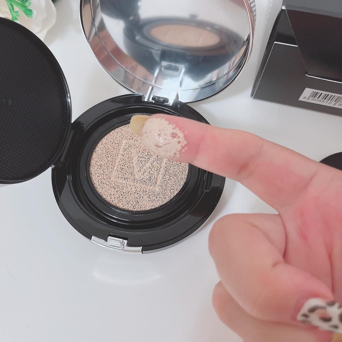 スキンソリューションスタークッション/FAU/クッションファンデーションを使ったクチコミ(4枚目)