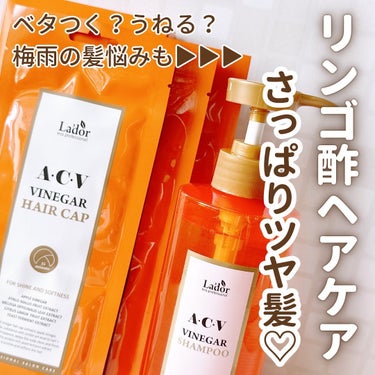 ACV VINEGAR HAIR CAP /La'dor/アウトバストリートメントを使ったクチコミ（1枚目）