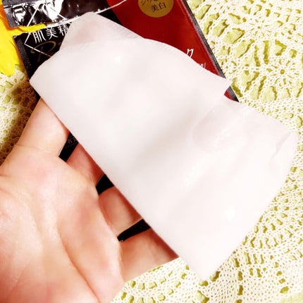 肌美精リンクルケア美容液マスク/クラシエ/シートマスク・パックを使ったクチコミ(3枚目)