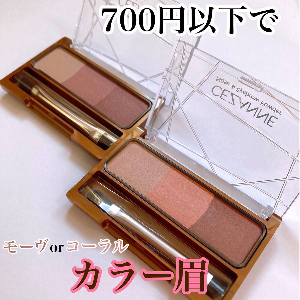 ノーズ&アイブロウパウダー/CEZANNE/パウダーアイブロウを使ったクチコミ(1枚目)