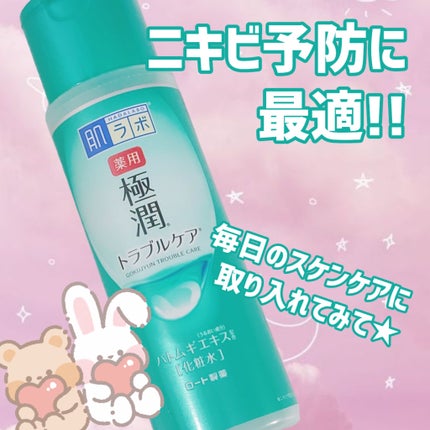 薬用 極潤 スキンコンディショナー/肌ラボ/化粧水を使ったクチコミ(1枚目)