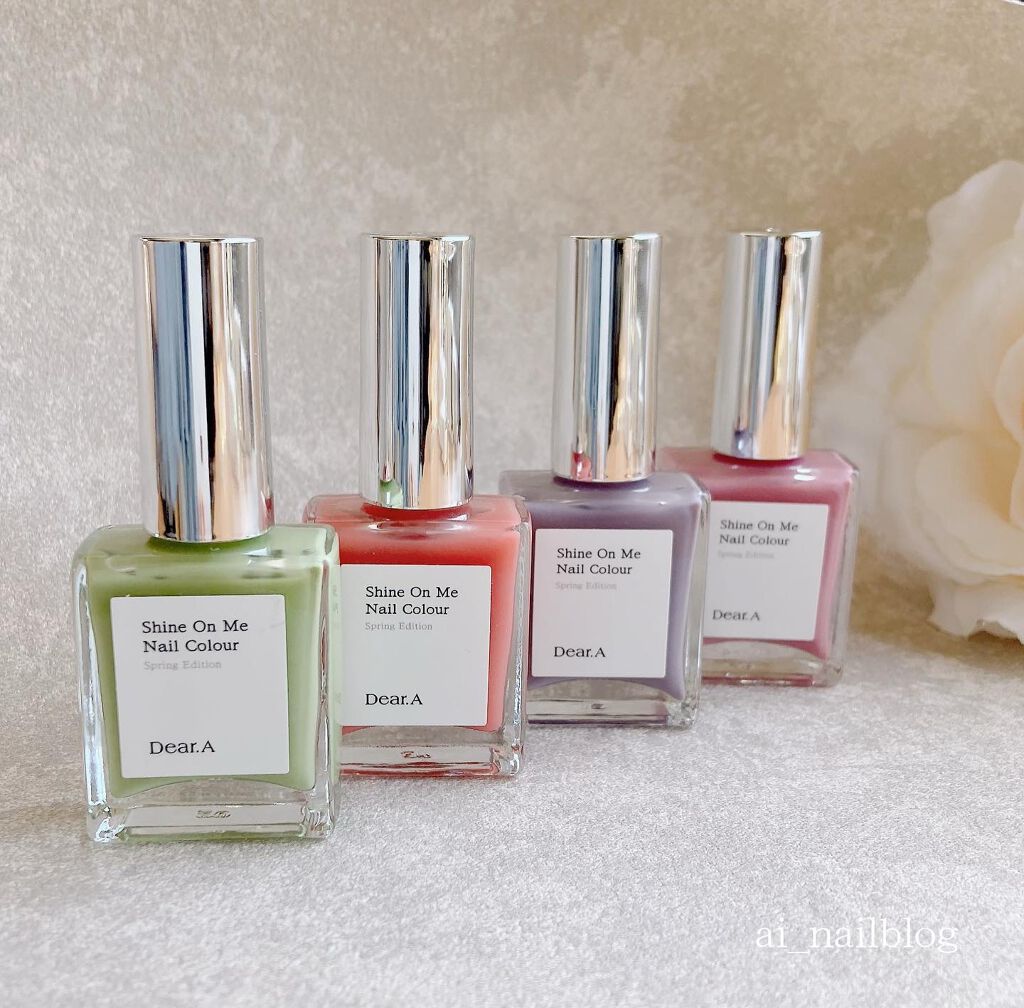シャインオンミーネイルカラー/Dear.A/マニキュアを使ったクチコミ(1枚目)