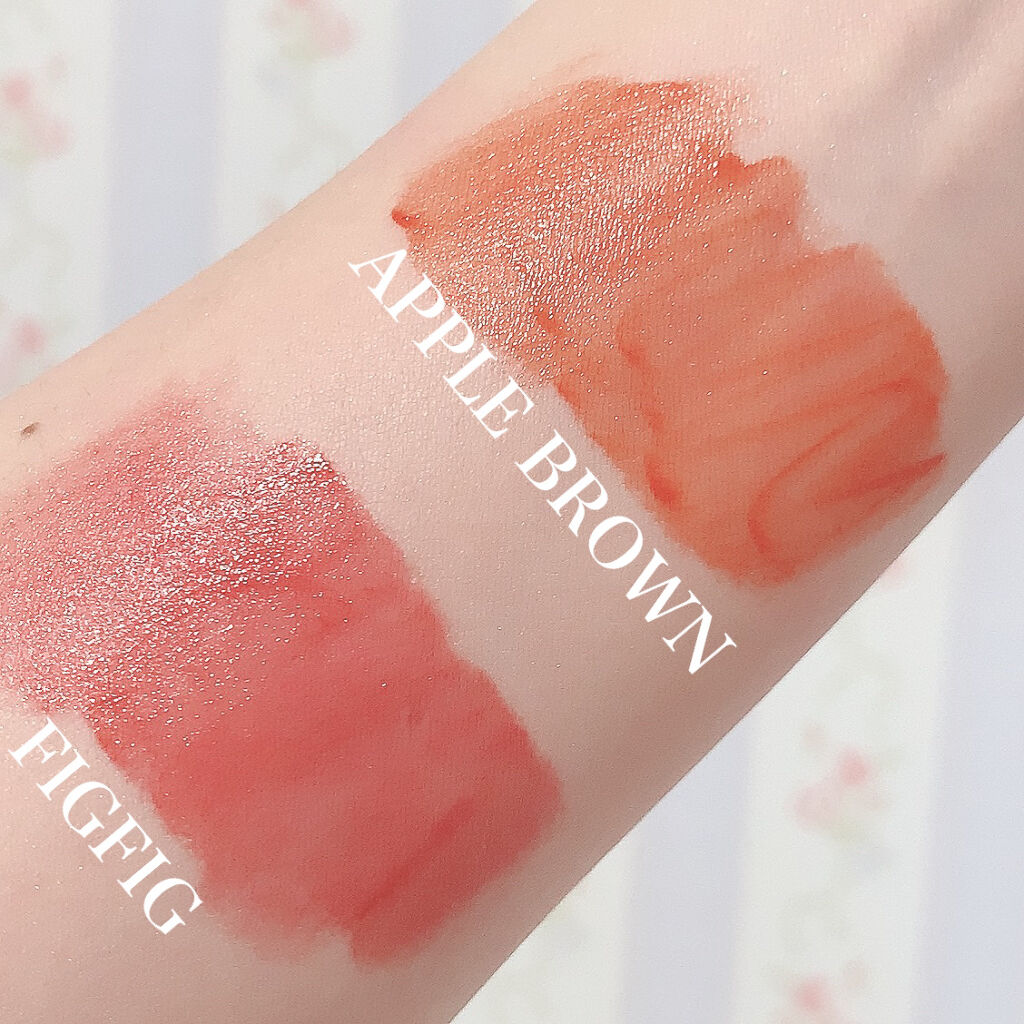 ジューシーラスティングティント/rom&nd/リップティントを使ったクチコミ（2枚目）