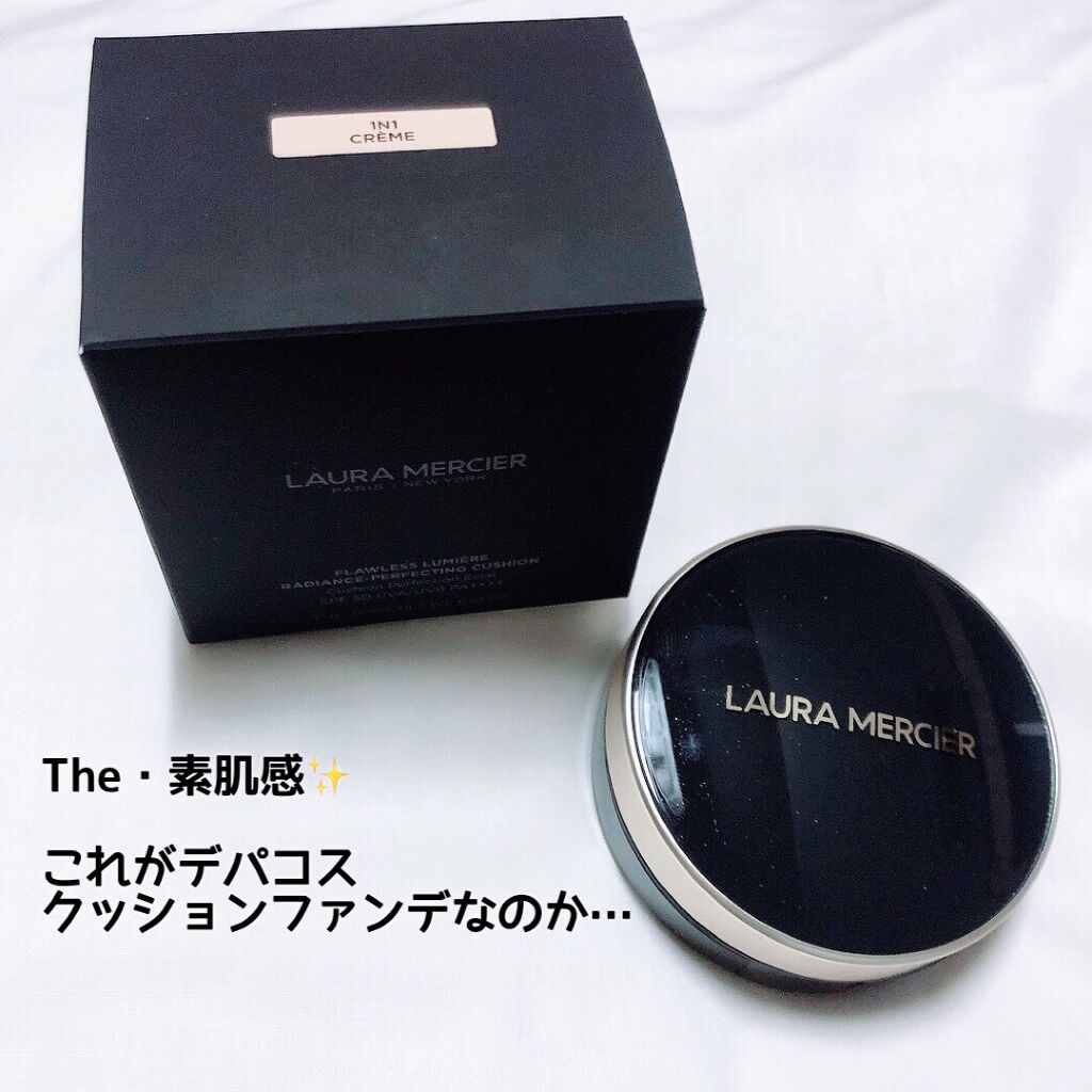 フローレス ルミエール ラディアンス パーフェクティング クッション/ローラ メルシエ/クッションファンデーションを使ったクチコミ(1枚目)