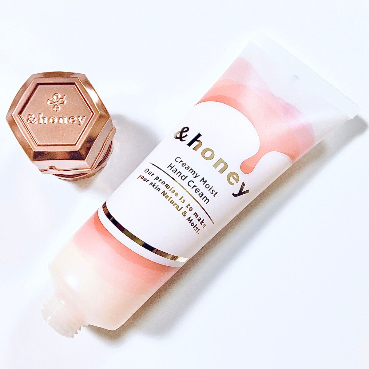 アンドハニー クリーミーモイスト ハンドクリーム/&honey/ハンドクリームを使ったクチコミ(2枚目)