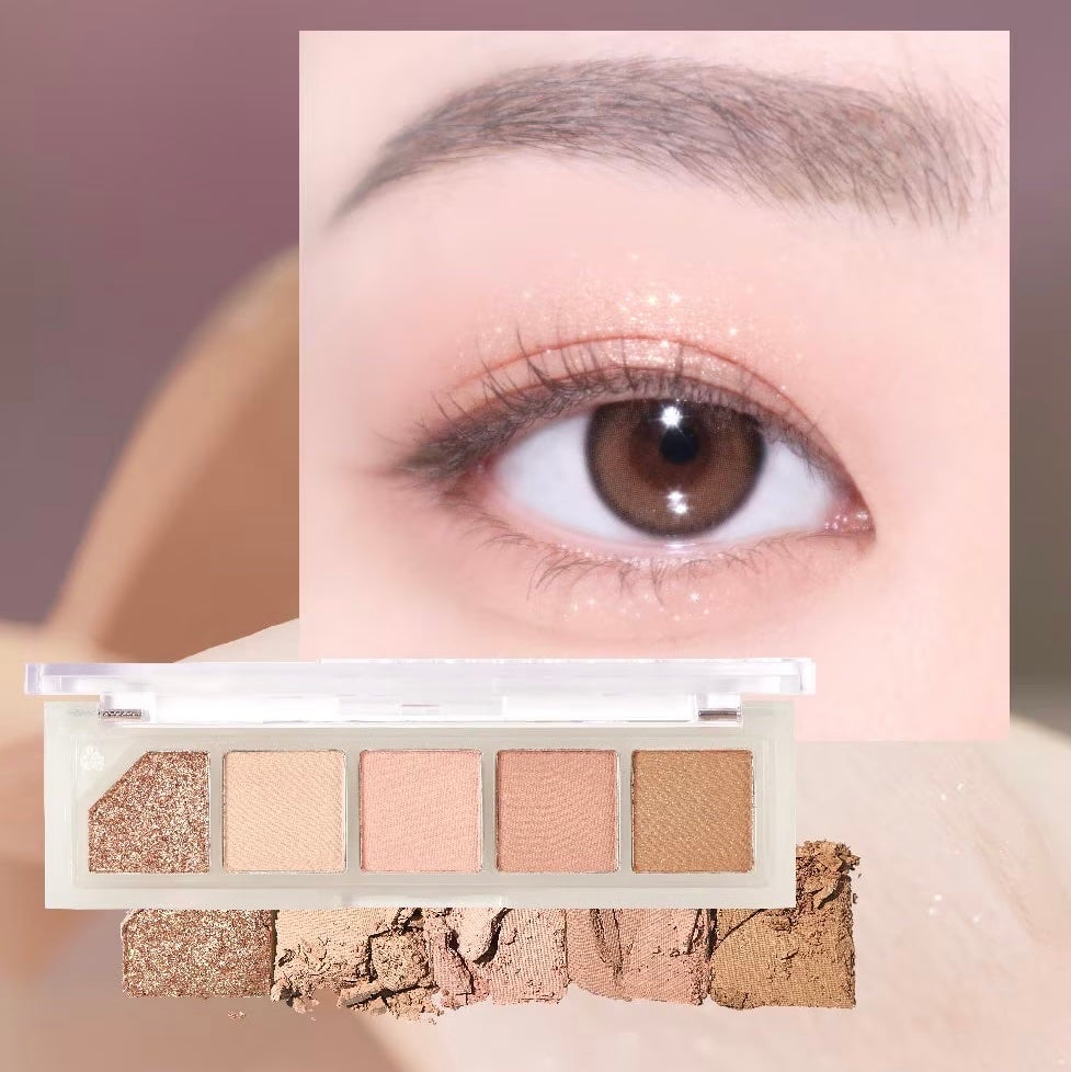 ムードシャワーアイパレット/unleashia/アイシャドウパレットを使ったクチコミ(8枚目)