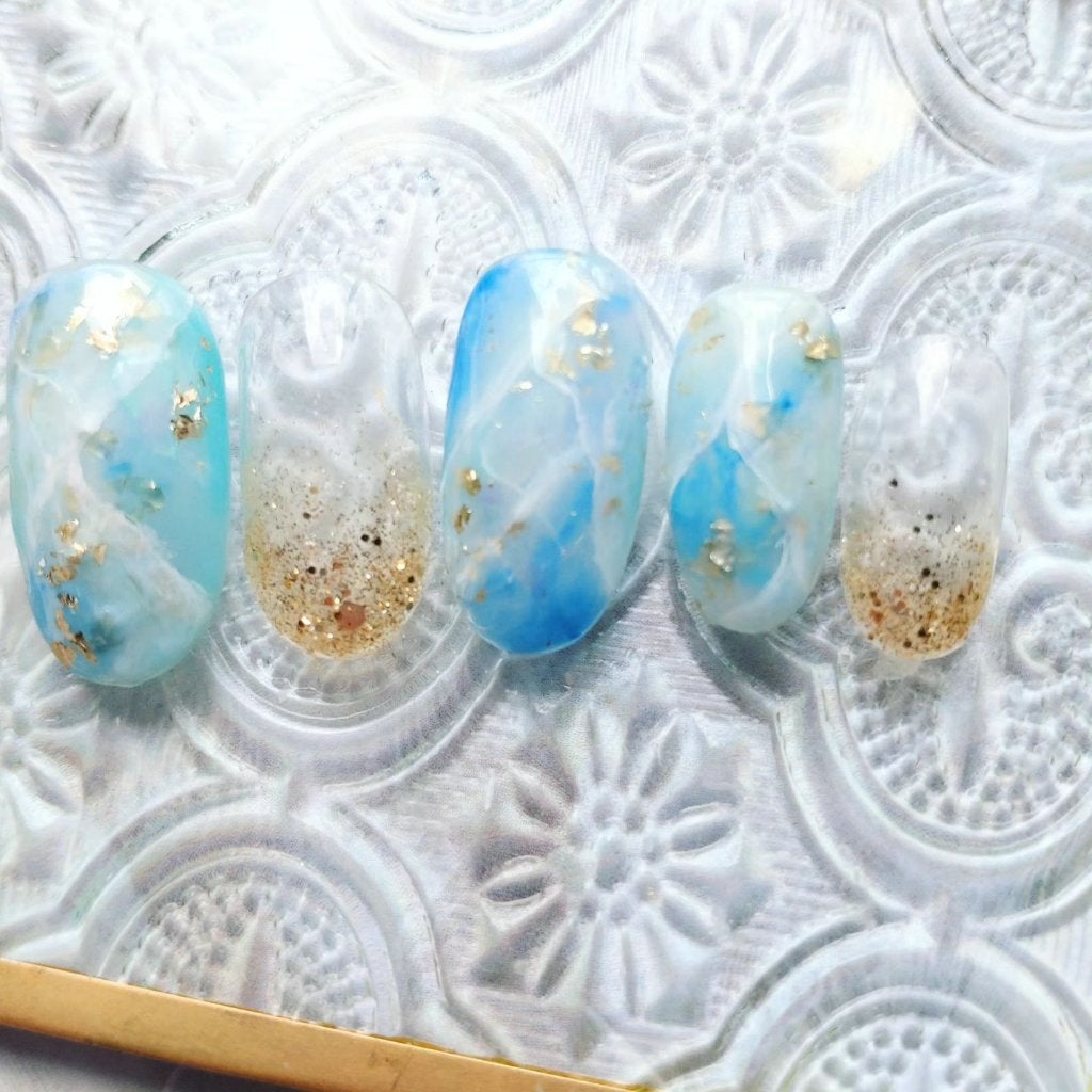 ジェルネイル(ライト対応)/セリア/ジェルネイルを使ったクチコミ(1枚目)