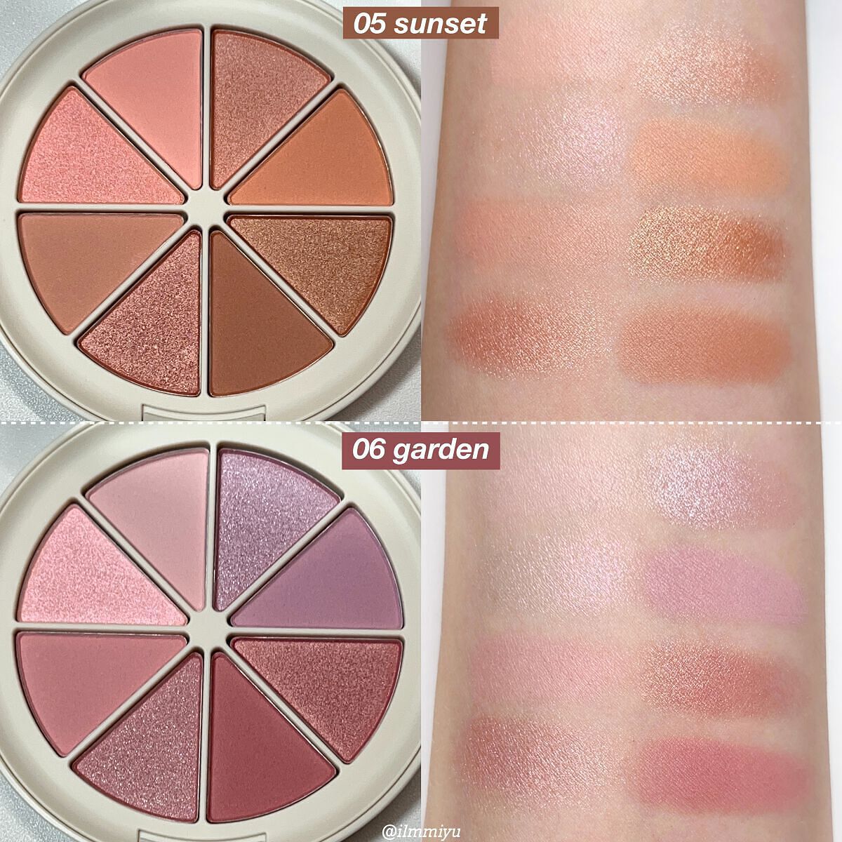 ミドルトーンアイシャドウコレクターパレット/Laka/アイシャドウパレットを使ったクチコミ(7枚目)