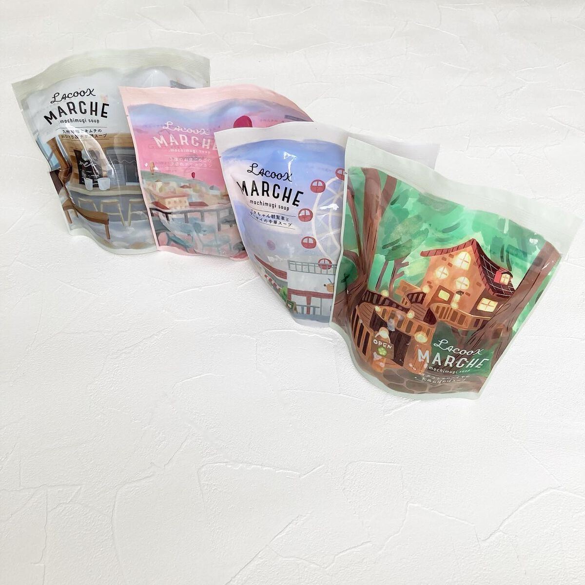 もち麦スープ/ラコックマルシェ/低糖質食品を使ったクチコミ(5枚目)