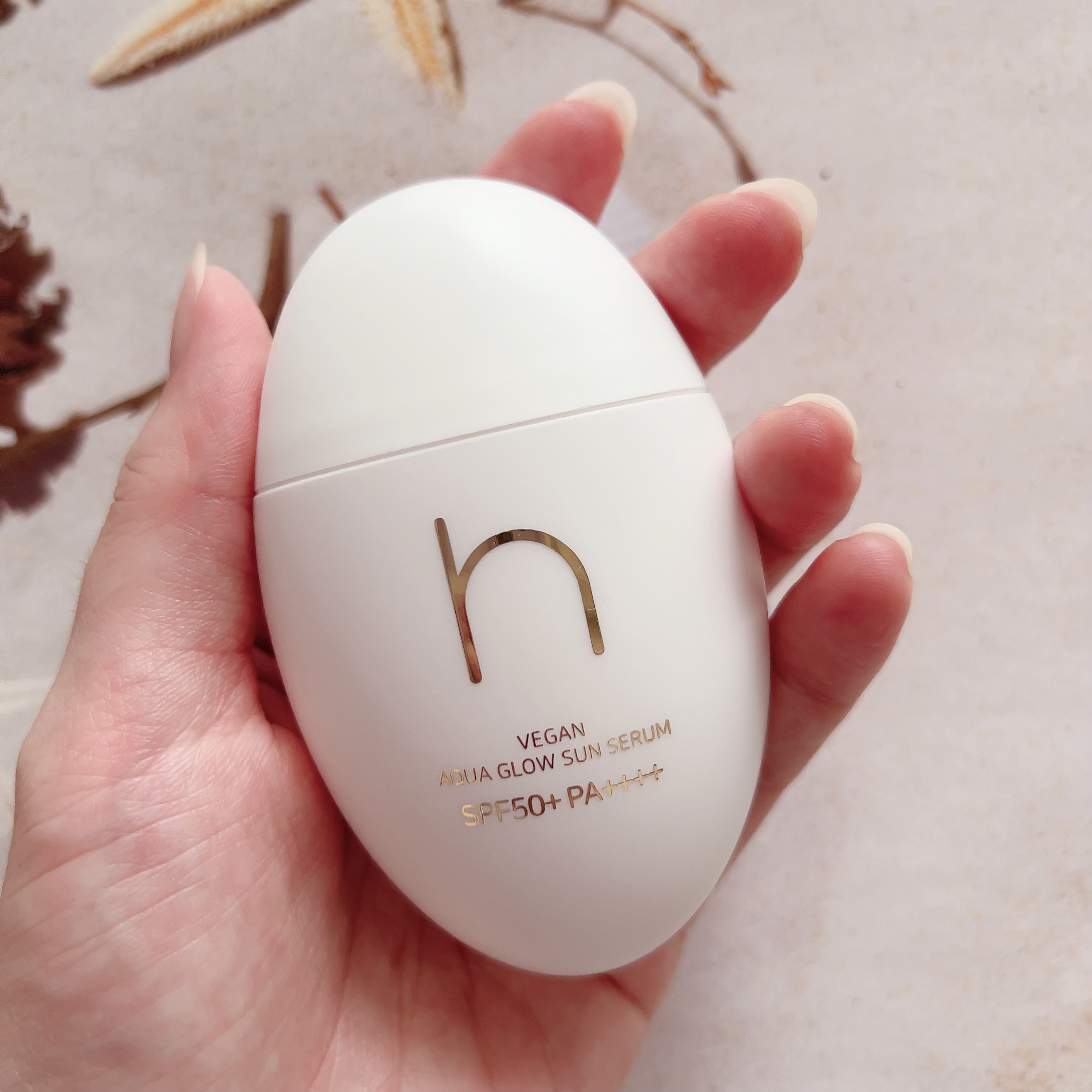 ヴィーガンアクアグロウサンセラム/HAMEL/日焼け止めローションを使ったクチコミ（2枚目）