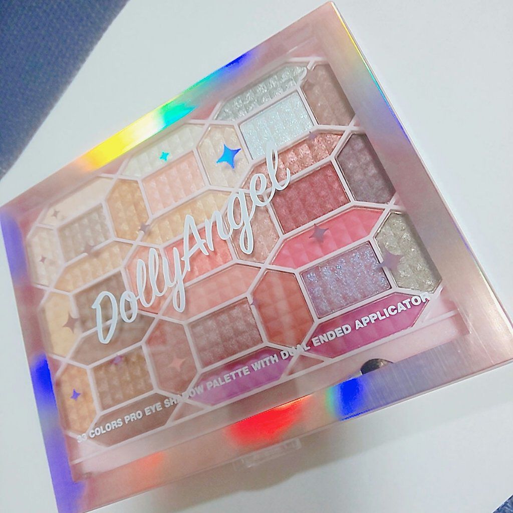 33色プロアイシャドウパレット/Dolly Angel/アイシャドウパレットを使ったクチコミ（1枚目）