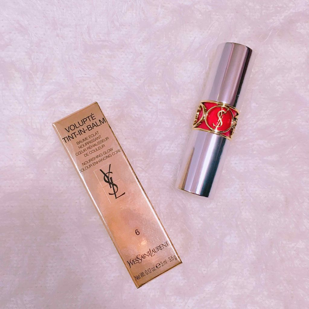 ヴォリュプテ ティントインバーム/YVES SAINT LAURENT BEAUTE/口紅を使ったクチコミ（1枚目）