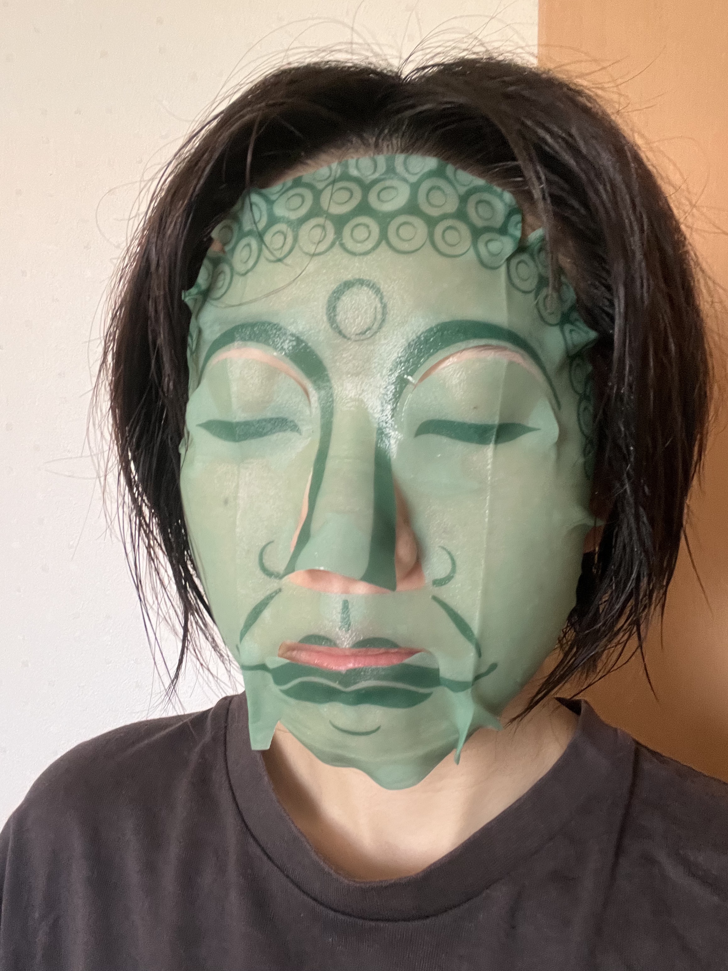 やまとコスメティック 美容マスク（仏顔）/マックス/シートマスク・パックを使ったクチコミ（3枚目）
