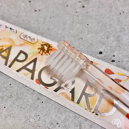 アパガードクリスタル歯ブラシ/アパガード/歯ブラシを使ったクチコミ(2枚目)