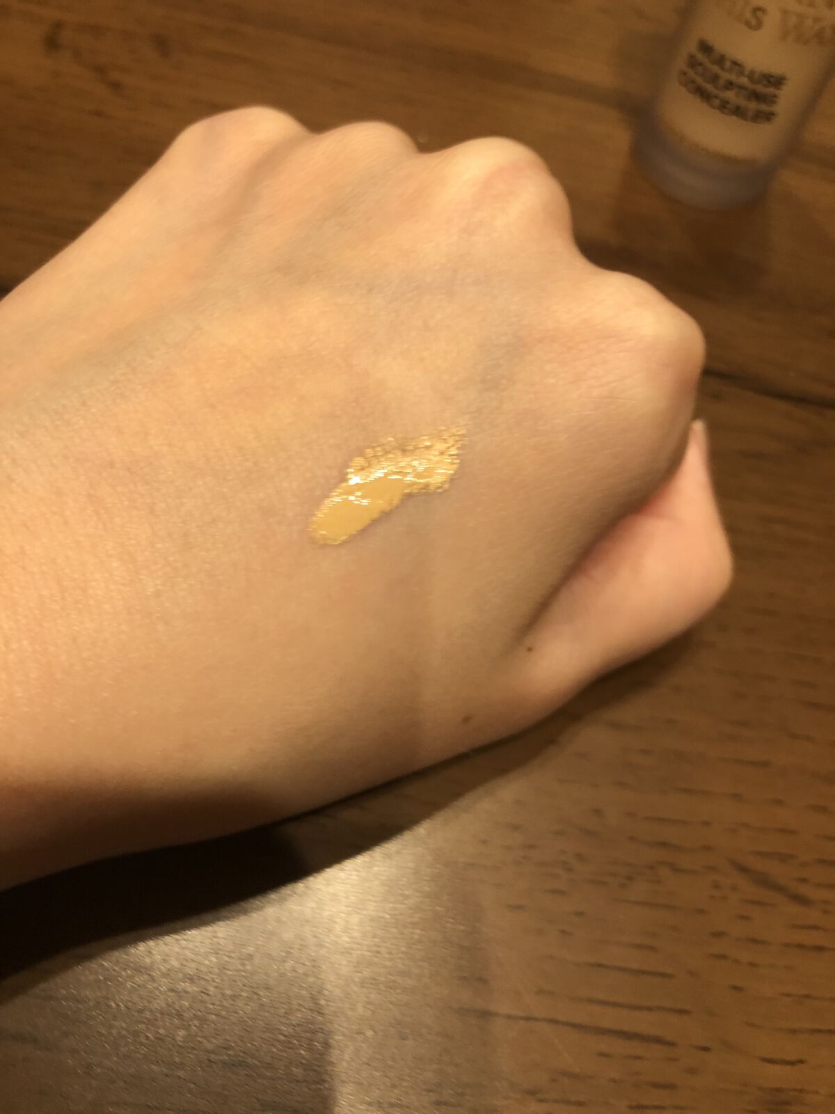 ボーン ディス ウェイ アンディテクタブル ミディアム／フルカバレッジ ファンデーション バニラ/Too Faced/リキッドファンデーションを使ったクチコミ（3枚目）