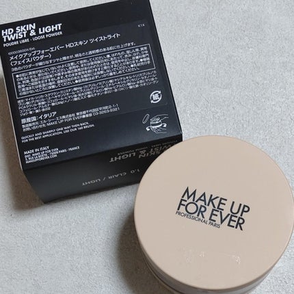 HDスキン ツイストライト/MAKE UP FOR EVER/ルースパウダーを使ったクチコミ(2枚目)