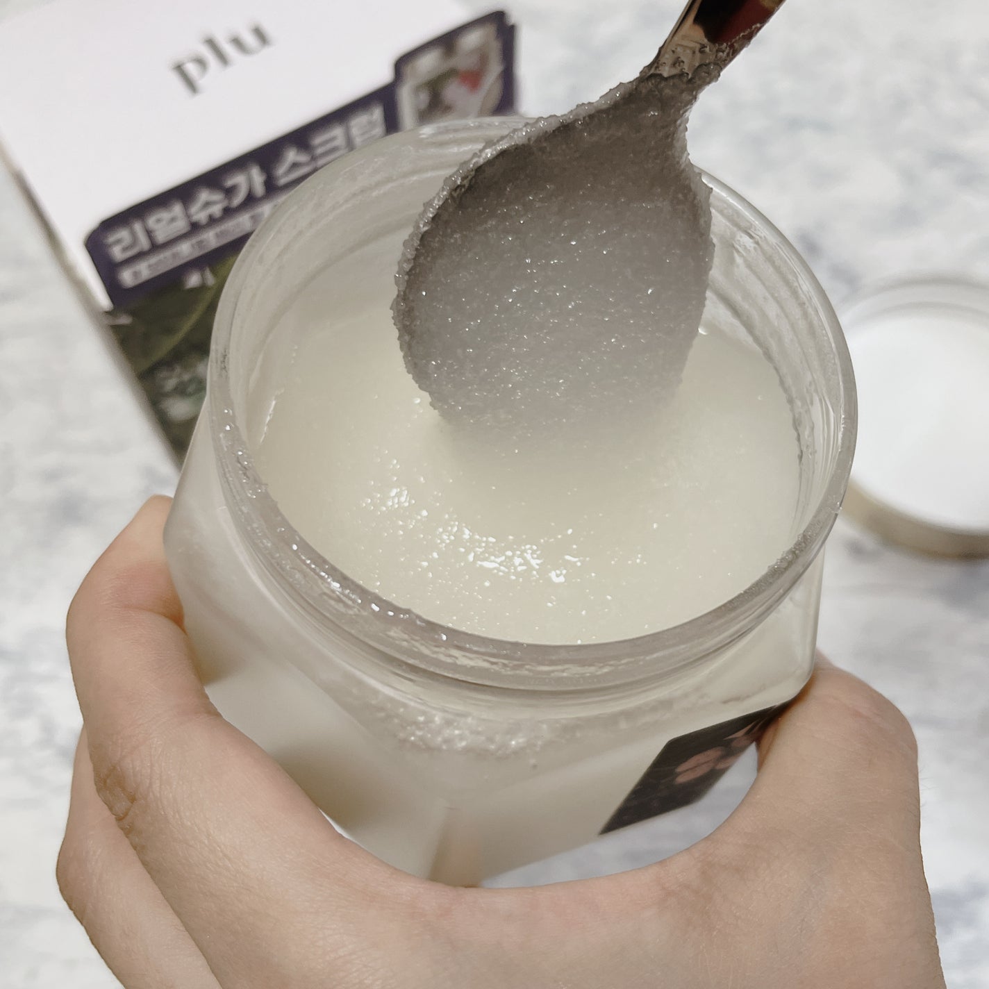 パヒュームドボディスクラブ ボタニカルベリー/plu/ボディスクラブを使ったクチコミ(7枚目)