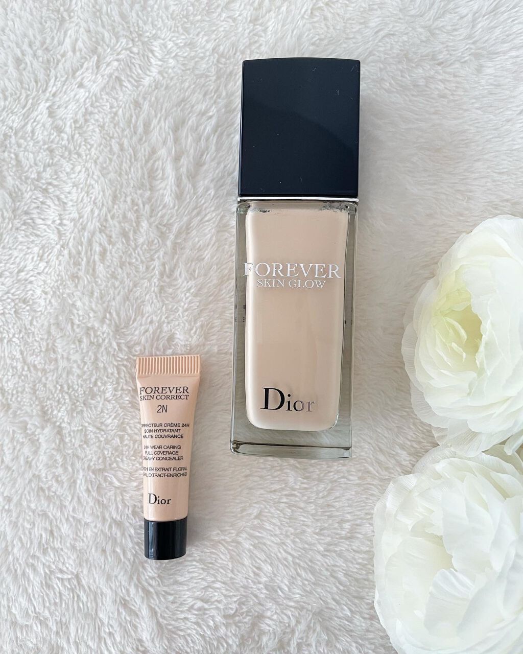 ディオールスキン フォーエヴァー フルイド グロウ/Dior/リキッドファンデーションを使ったクチコミ(3枚目)