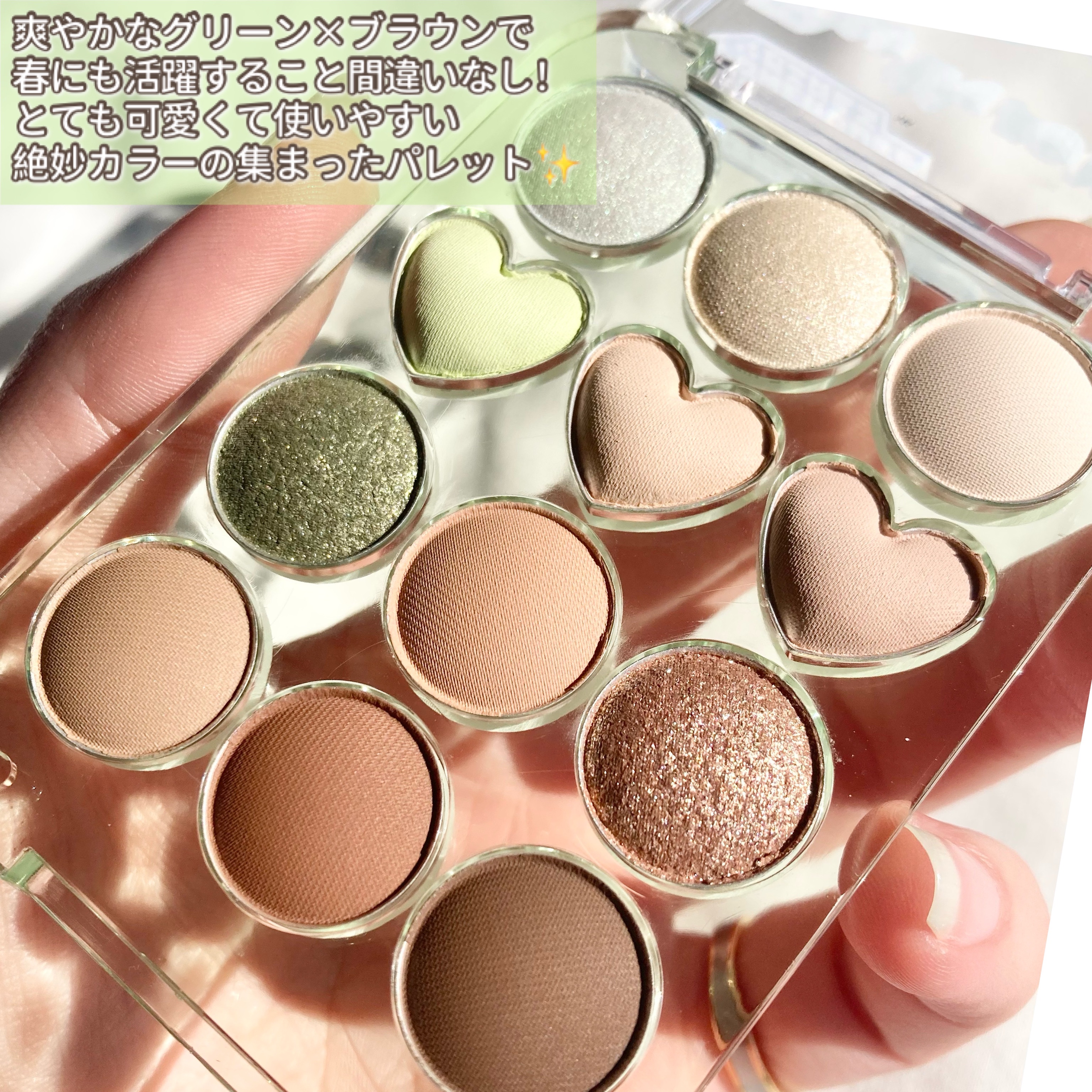 目元チュートリアルアイパレット/Colorgram/アイシャドウパレットを使ったクチコミ（3枚目）