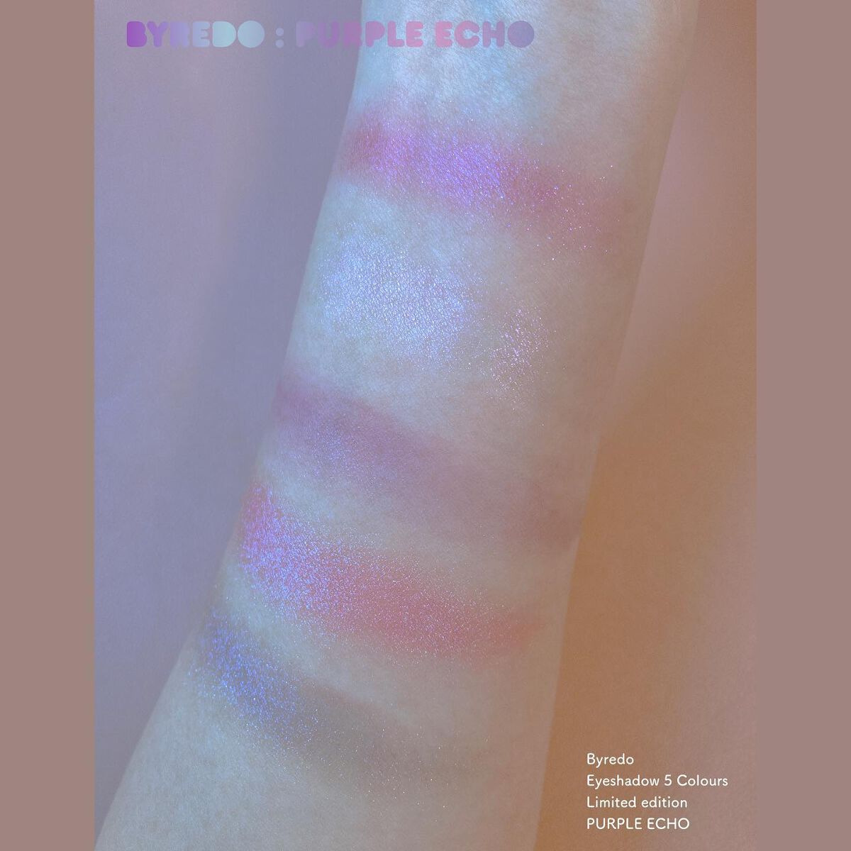 Eyeshadow 5 Colour Compacts/BYREDO/アイシャドウパレットを使ったクチコミ(3枚目)