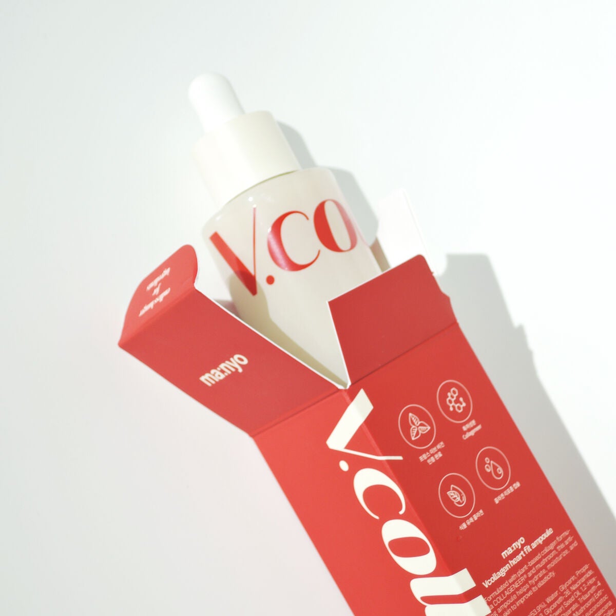 Vコラーゲン ハートフィットアンプル/manyo/美容液を使ったクチコミ(4枚目)