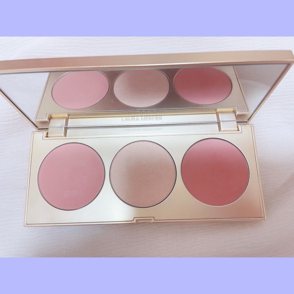 ボンジュール トーキョー フェイス アンド チーク パレット/ローラ メルシエ/パウダーチークを使ったクチコミ(2枚目)