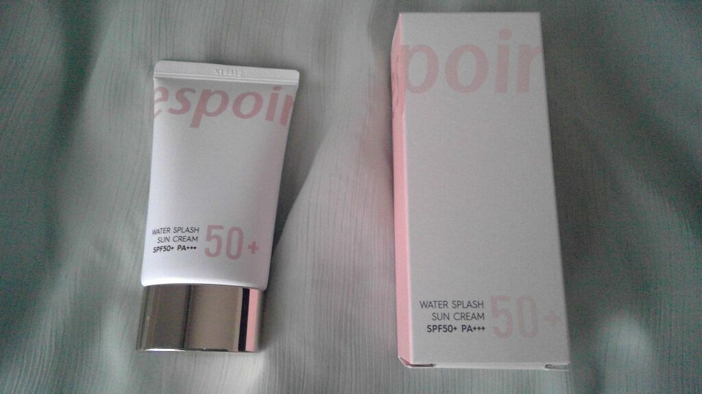 ウォータースプラッシュサンクリーム/espoir/日焼け止め・UVケアを使ったクチコミ(1枚目)