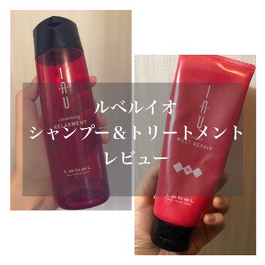 イオ クリーム メルトリペア 200ml/LebeL/洗い流すヘアトリートメントを使ったクチコミ（1枚目）