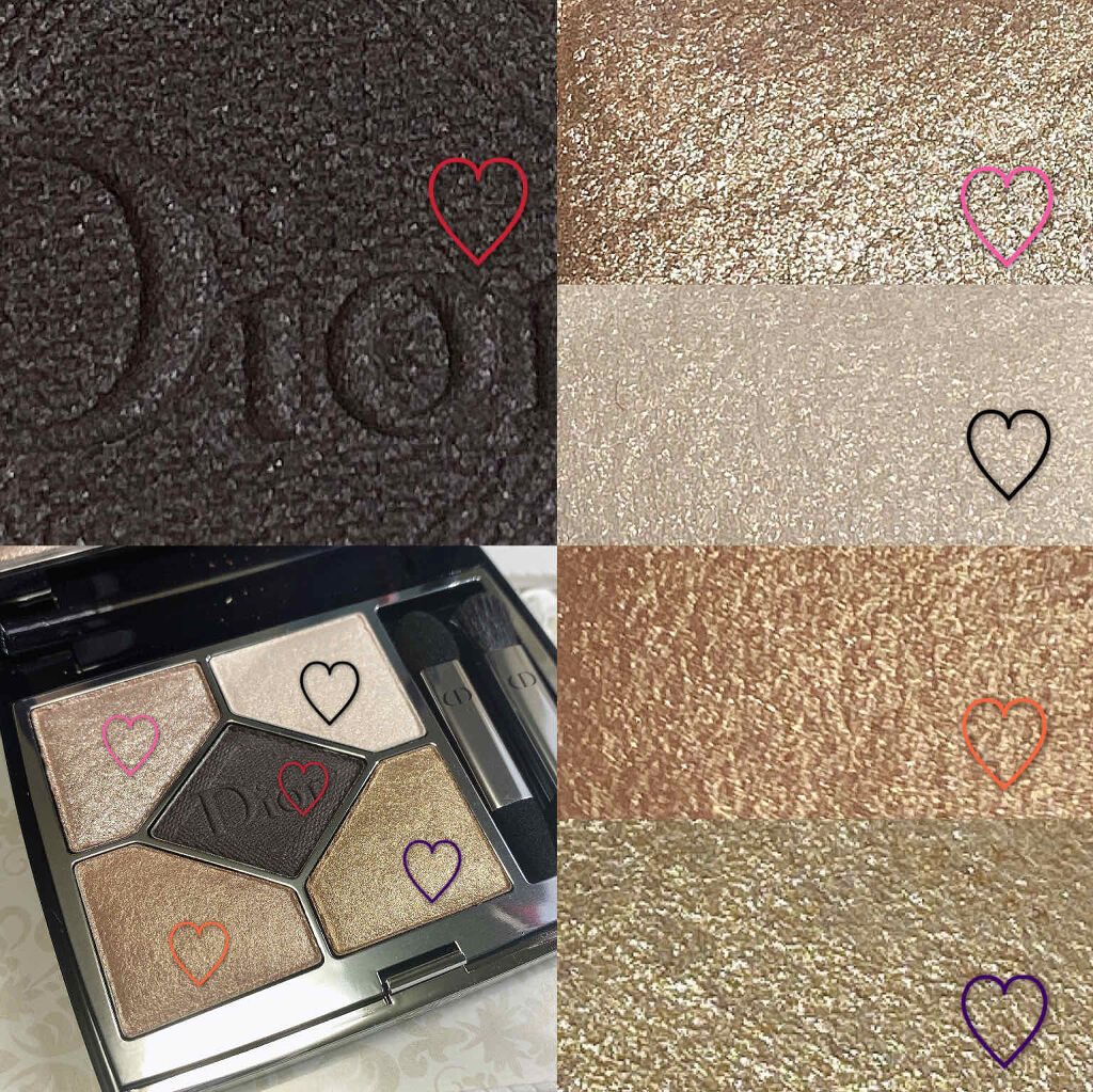 【旧】サンク クルール クチュール/Dior/アイシャドウパレットを使ったクチコミ（2枚目）