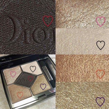 【旧】サンク クルール クチュール/Dior/アイシャドウパレットを使ったクチコミ(2枚目)