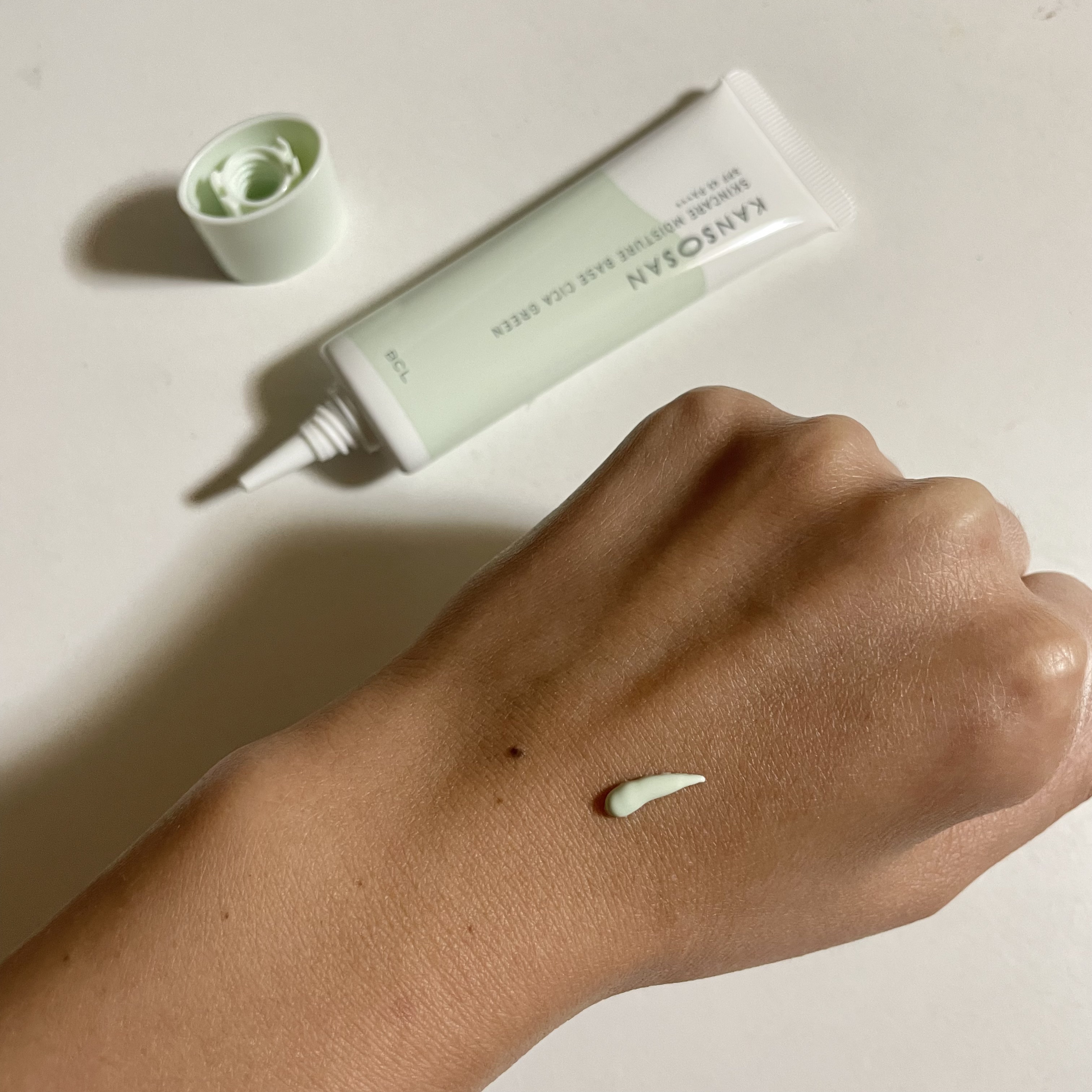 乾燥さん 保湿力スキンケア下地 シカグリーン/乾燥さん/化粧下地を使ったクチコミ（2枚目）