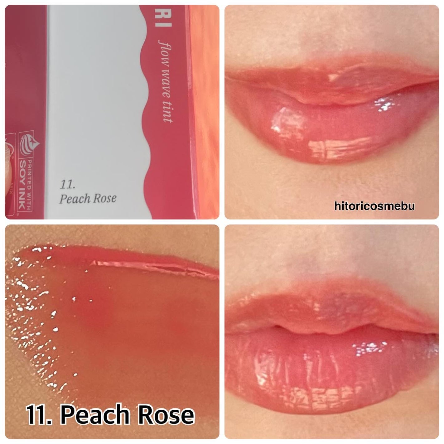 フローウェーブティント/COSNORI/リップティントを使ったクチコミ(5枚目)