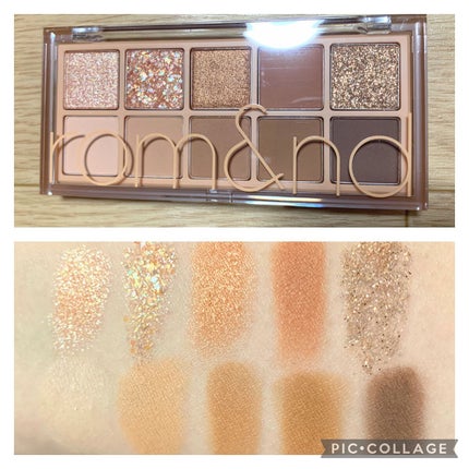 ベターザンパレット/rom&nd/アイシャドウパレットを使ったクチコミ(2枚目)