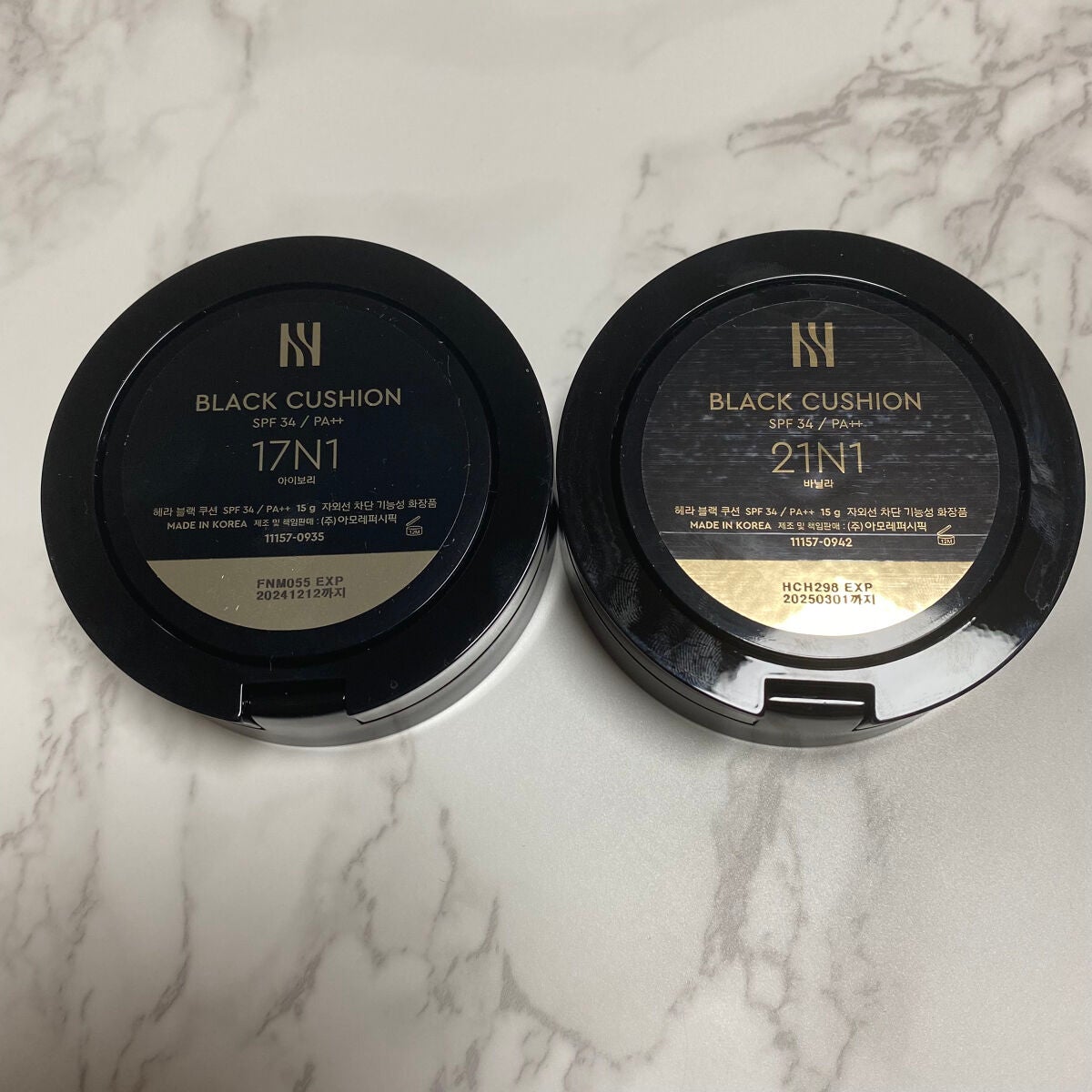 ブラック クッション/HERA/クッションファンデーションを使ったクチコミ(2枚目)