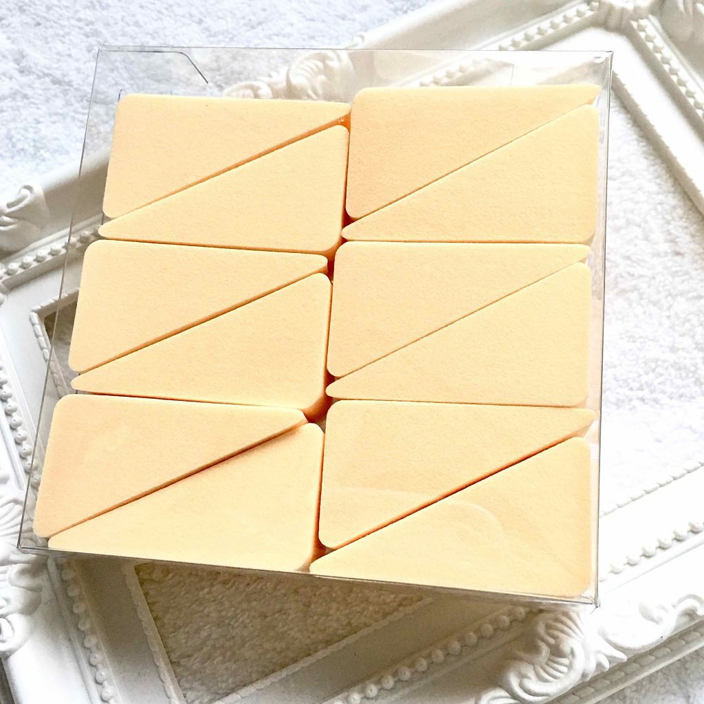 ジェリータッチスポンジ ウェッジ型/ロージーローザ/パフ・スポンジを使ったクチコミ（2枚目）