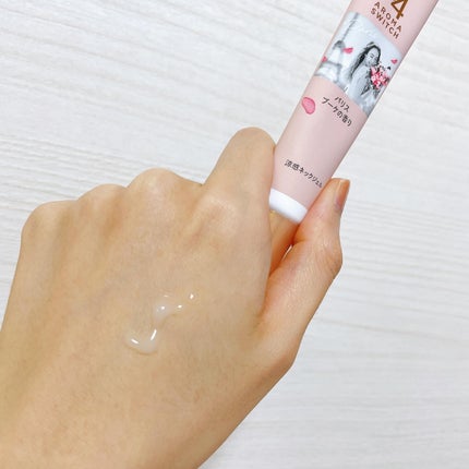 8x4 アロマスイッチ 涼感ネックジェル パリスブーケの香り/8x4/デオドラント・制汗剤を使ったクチコミ(2枚目)