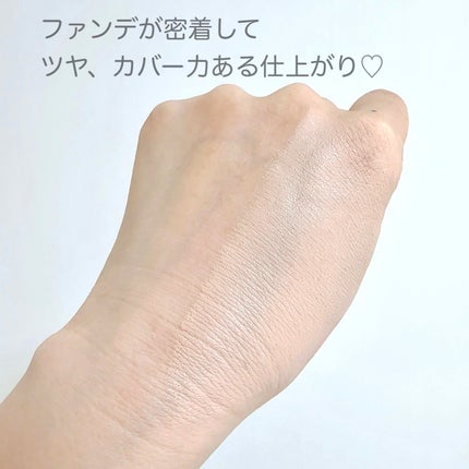 インクラスティングクッションファンデーション/THE FACE SHOP/クッションファンデーションを使ったクチコミ(4枚目)