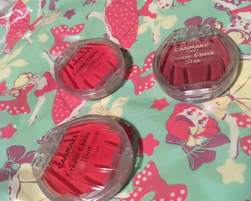 クリームチーク ティント/キャンメイク/ジェル・クリームチークを使ったクチコミ(1枚目)