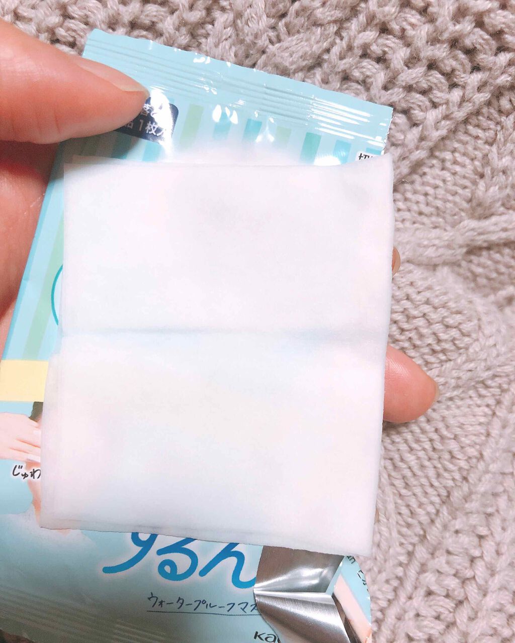 ふくだけコットン うるおいリッチ すべすべクリア/ビオレ/クレンジングシートを使ったクチコミ（2枚目）