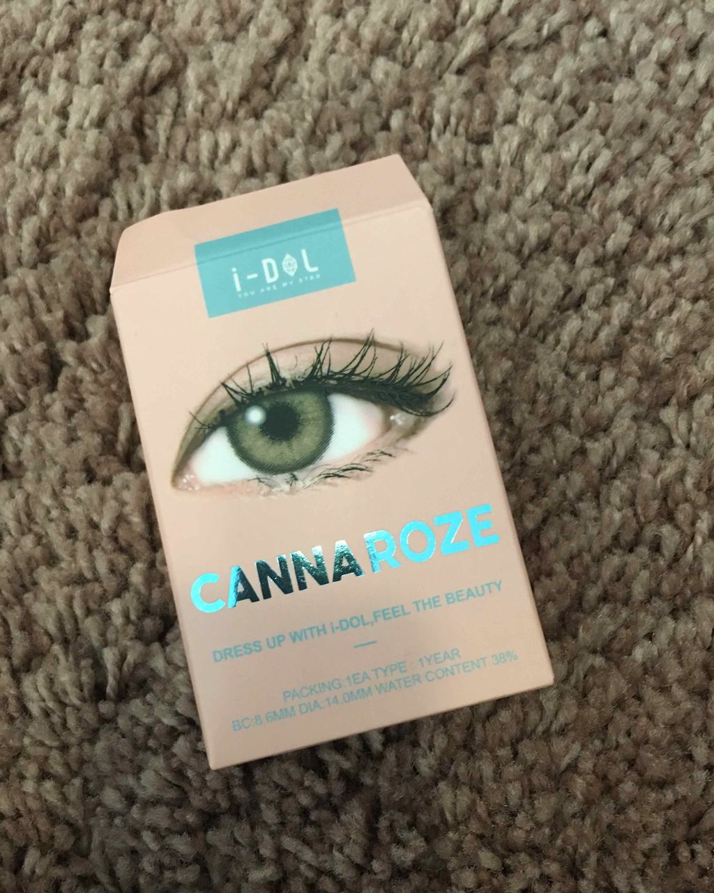 CANNA ROZE 1year/URIA i-DOL/カラーコンタクトレンズを使ったクチコミ（1枚目）