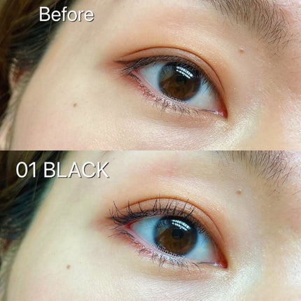 ムードアップマスカラ ロング&カール/dasique/マスカラを使ったクチコミ(5枚目)