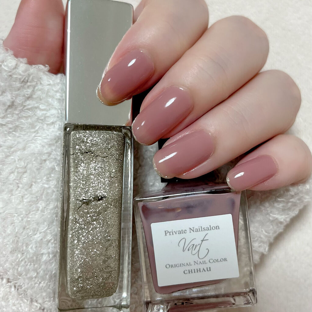 ネイルポリッシュ 26(SH) シルバーグリッター/RMK/マニキュアを使ったクチコミ（1枚目）