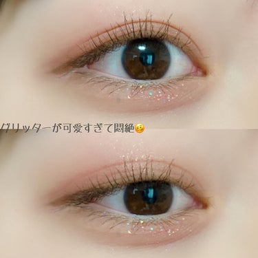 TWINKLE POP Pearl Flex Glitter Eye Palette ヘイ、ロース/CLIO/パウダーアイシャドウを使ったクチコミ（3枚目）