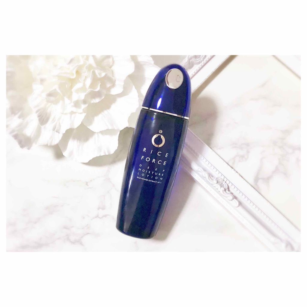 ディープモイスチュアローション/ライスフォース/化粧水を使ったクチコミ(1枚目)